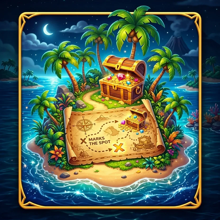 Treasure Island sur Magius
